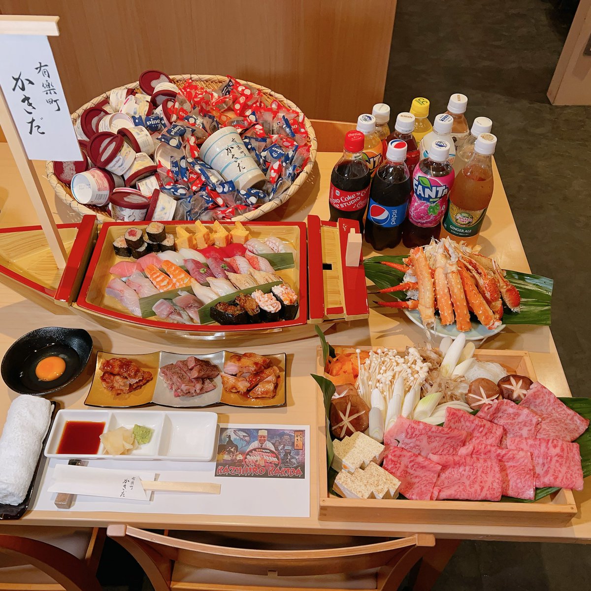 KazuhiroKakida's tweet photo. 【強い】「夕刊紙日刊ゲンダイ/社長の趣味論」出演記念！食事券プレゼント、強い。
『有楽町かきだ/スシニクカキダ』でご利用頂ける食事券1万円分を3名様にプレゼントします！
応募条件はこのツイートいいね&amp;リポストお願いします！締切9/20(水)18時
当選者の方へは僕からDMします、強い。明日へつづく https://t.co/VweugTTvXu