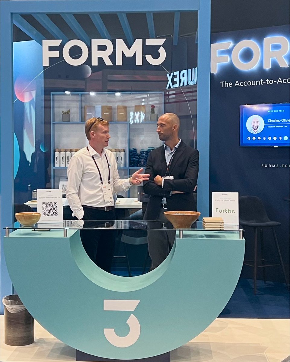 It has been a busy first day at #Sibos2023 for the Form3 team in Toronto with some great conversations taking place at our stand (K02).