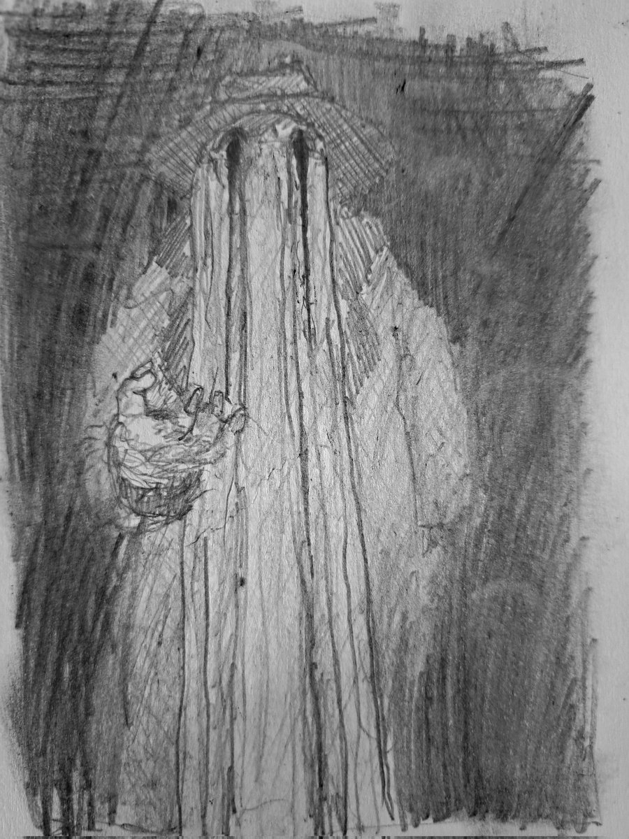 Junlgee's tweet photo. Thumbnail sketch for a painting I might do.

#LittleNightmares #LittleNightmares3 #LittleNightmaresFanart
#Art https://t.co/K5gNGCUhsv