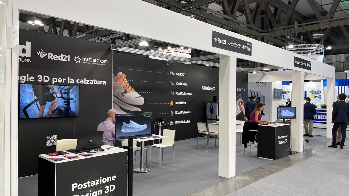 InescopTech's tweet photo. ¡Arrancamos en #SimacTanningTech!

Ven a visitarnos y descubre @icad_inescop, las soluciones más completas para el diseño de calzado en 3D

📍Pabellón 14 | Stand G33-G37

#ICad #Diseño3D #Calzado #Footwear #Diseño #CAD #Milan #Italia #SIMAC https://t.co/hSwEXI0WwP