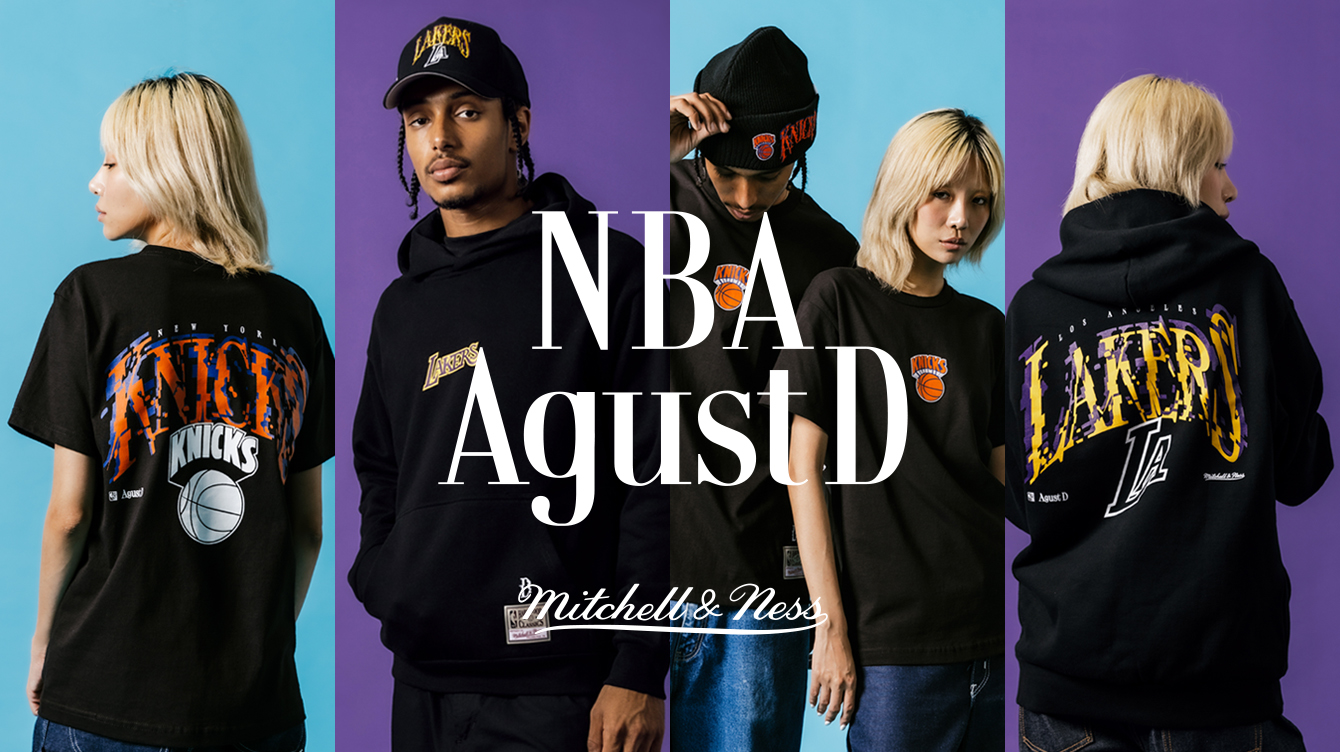 L0535S 未使用品 Mitchell&Ness × BTS SUGA：L NBA Ambassador & BTS star SUGA collab with Mitchell & Ness