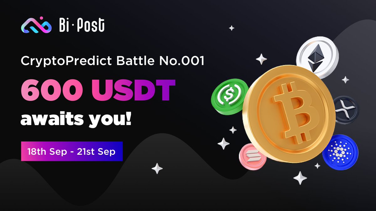 🔴Crypto Predict Battle Alert!🔴
✅Simply click "Bullish" or "Bearish" below the designated post within Bi·Post page.
✅Leave your thoughts in the comment section 
🏆200 USDT prize pool for all winners!
🕐24 hours
⬇️Click the link to get started!
bi.social/feed/thread/99… 
#BTC