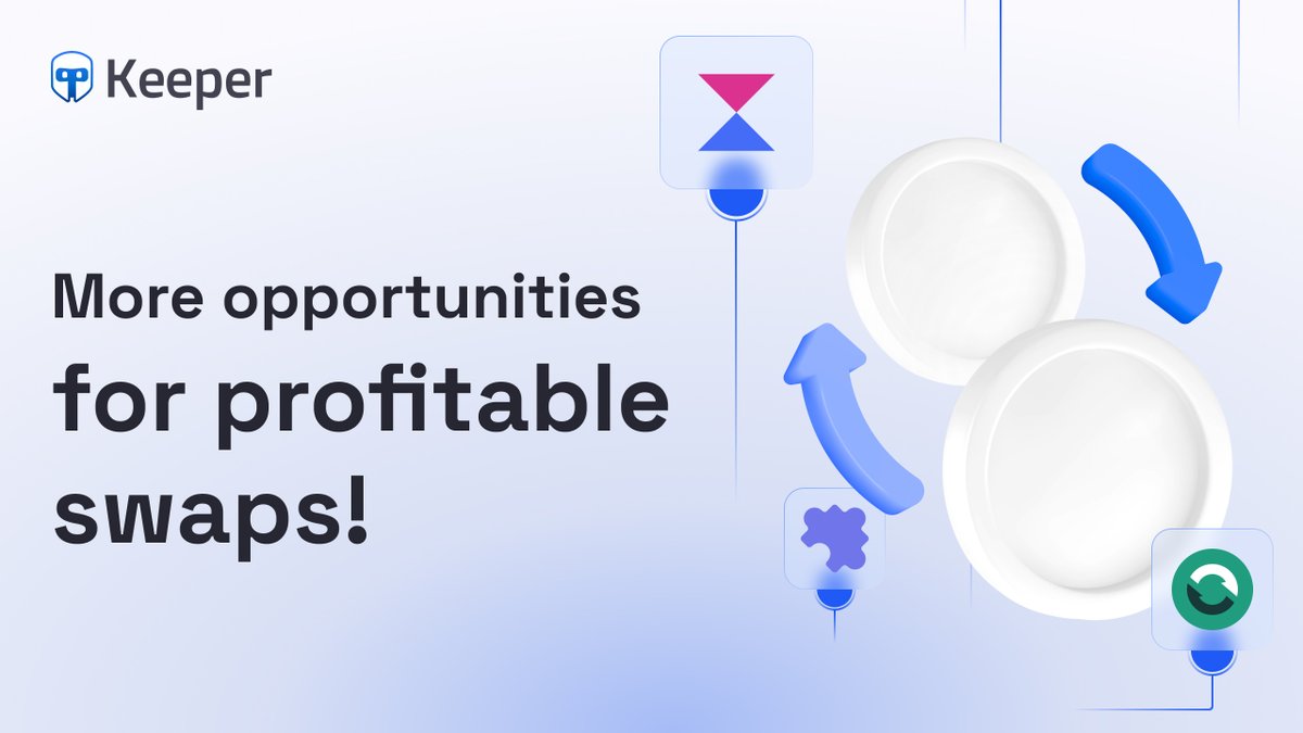 Keeper Wallet (@keeperwallet) on Twitter photo 🚀>30 new pools with new tokens have recently enriched the Waves ecosystem!
🌊All of them are primed for instant swaps using Keeper tools. Whenever you spot related additions on <a href="/WXNetwork/">WX Network</a>/<a href="/puzzle_network/">Puzzle Network</a>/<a href="/Swopfi/">Swop.fi</a>, we're here to make your trading experience a whole lot smoother! 🚀>30 new pools with new tokens have recently enriched the Waves ecosystem!
🌊All of them are primed for instant swaps using Keeper tools. Whenever you spot related additions on <a href="/WXNetwork/">WX Network</a>/<a href="/puzzle_network/">Puzzle Network</a>/<a href="/Swopfi/">Swop.fi</a>, we're here to make your trading experience a whole lot smoother!