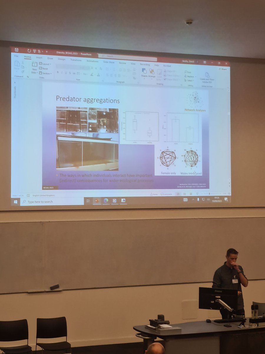Heather Moorhouse (@h_notts) on Twitter photo When social bonds in #sharks 🦈are altered, this impacts wider #ecological processes. Keynote <a href="/DJacoby_Marine/">David Jacoby</a> shines light on these amazing top #predators 🦈 #BESAG2023 @BES_AquaEco @LecReefs <a href="/LancsUniLEC/">Lancaster Environment Centre</a> When social bonds in #sharks 🦈are altered, this impacts wider #ecological processes. Keynote <a href="/DJacoby_Marine/">David Jacoby</a> shines light on these amazing top #predators 🦈 #BESAG2023 @BES_AquaEco @LecReefs <a href="/LancsUniLEC/">Lancaster Environment Centre</a>