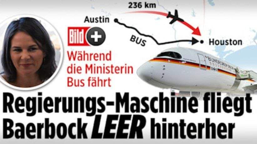 PinnelMichael's tweet photo. Mittwochfrüh startete der Regierungs-Airbus am Flughafen Austin, flog 236 Kilometer nach Houston. Der A350 verbraucht sechs Tonnen Kerosin pro Stunde. Für die Ultrakurzstrecke Austin-Houston war er 45 Minuten in der Luft. Macht 4,5 Tonnen Sprit für den Leerflug ohne Passagiere. https://t.co/808laJ0S4d