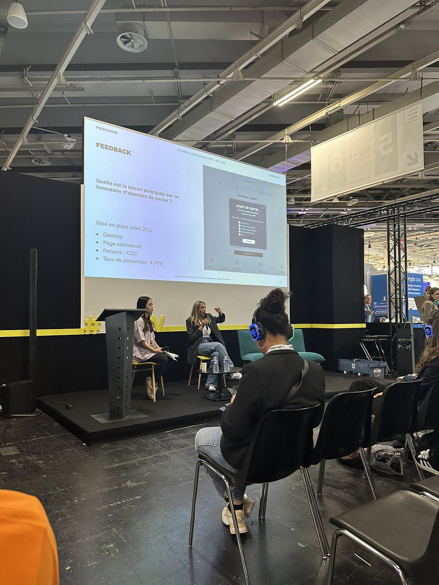 laetitiadea's tweet image. En direct de l’atelier solution success story, Un atelier interactif ! 
#iim #Parisretailweek