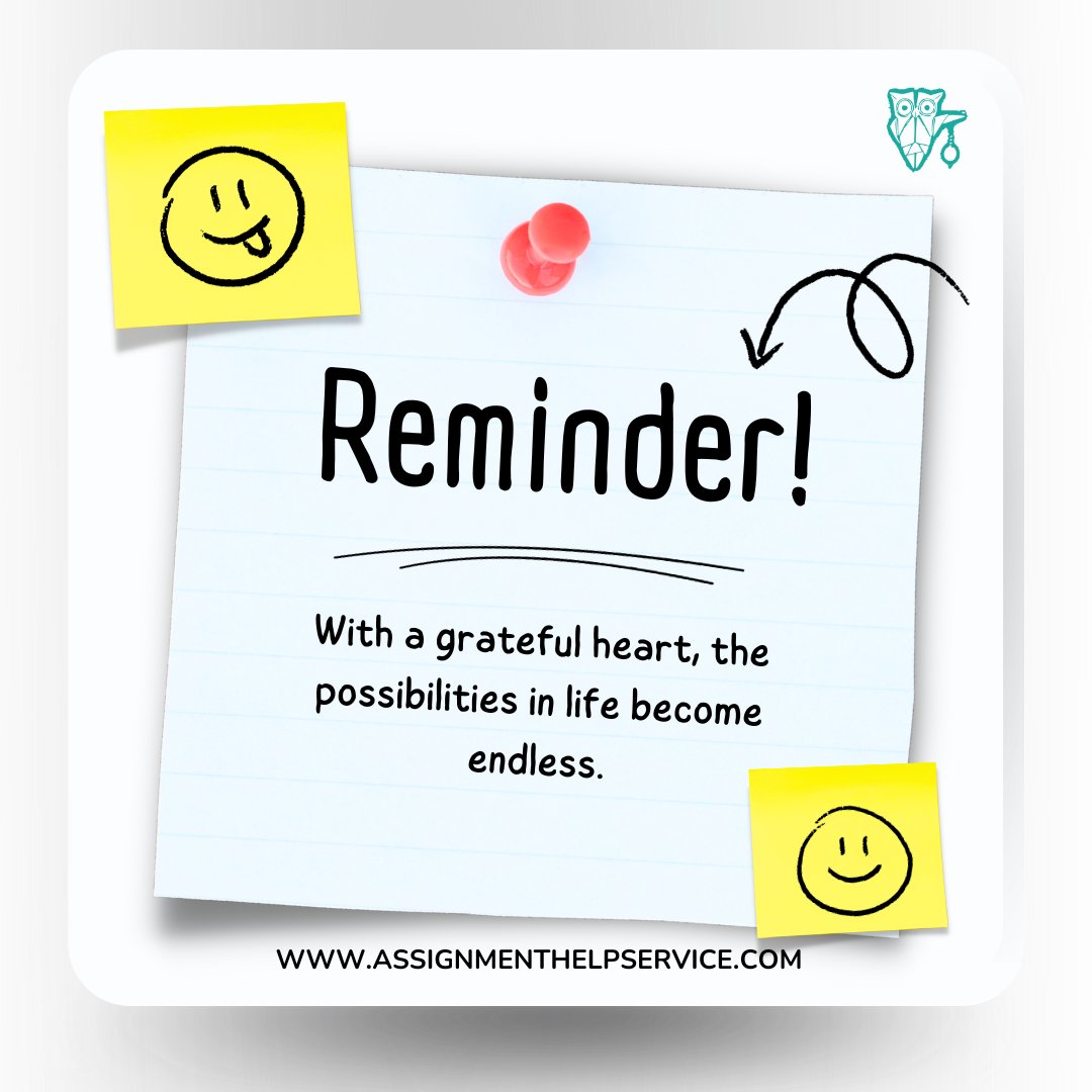 Every day is a fresh start to fill with positivity. Your positivity can change the world. Start today.
#assignmenthelpservice #positivity #positiveminds #tuesday #thoughtoftheday #reminder #motivation #ambraceyourflaws #tuesdayquote