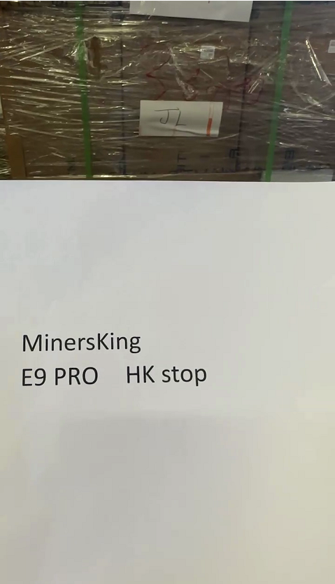 aileen_MK's tweet photo. #e9pro:    (MOQ:1Pcs)
🔥E9Pro 3580/3680/3780M
📍Location: Hong Kong
Immediately ship after full payment.✅
📦Tracking number available!
Order from #minersking if you like:
+86 188-2524-4834

#binance #crypto #Mining #CryptoMining #etc https://t.co/ypnh0D7gUk