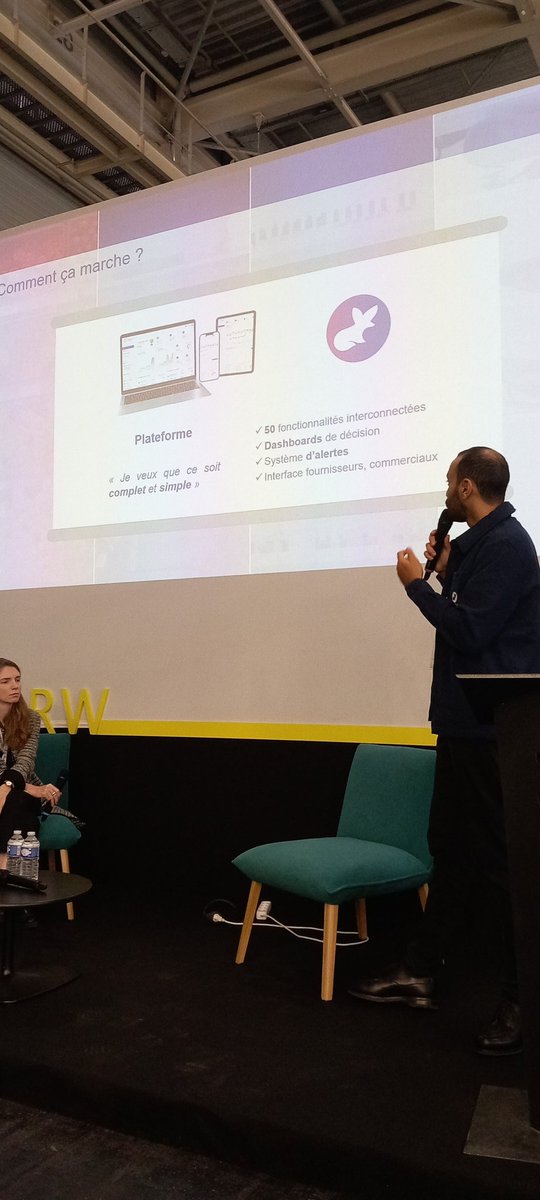 Alex_essirard's tweet photo. Conférence sur les algorithmes des IA
de la société fentech qui aide l'entreprise carrefour sur les prévisions de commande 
#ParisRetailWeek #parisretailweek  #Salon #B2B #Paris
 #PortedeVersailles #IA
#ecommerce #fentech #Ecommerce #Retail #Marketing #RSE
@MedinaKone https://t.co/DCS7UsY4Tr