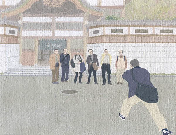 ママ友とランチに行きたくて、昨日は頑張った。体育祭が終わったから、次は下の子の運動会だねっつって、他愛無い話をするのが、とてもたのしい。コレは以前描いた、仲良しであろう組の絵です。人数を描く時は、この人はきっとこういう性格だとか、キャラ付けして描くのが好きです。再掲 