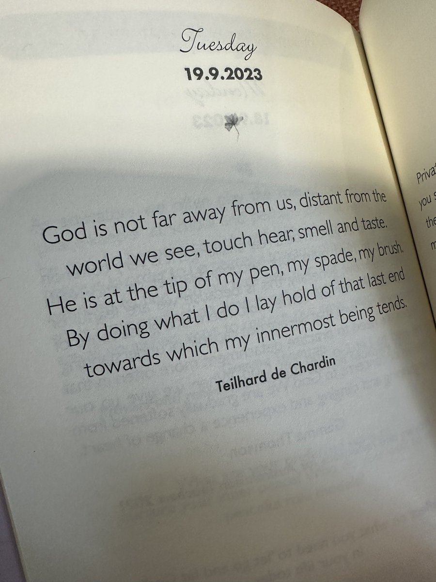 Today’s reflection..