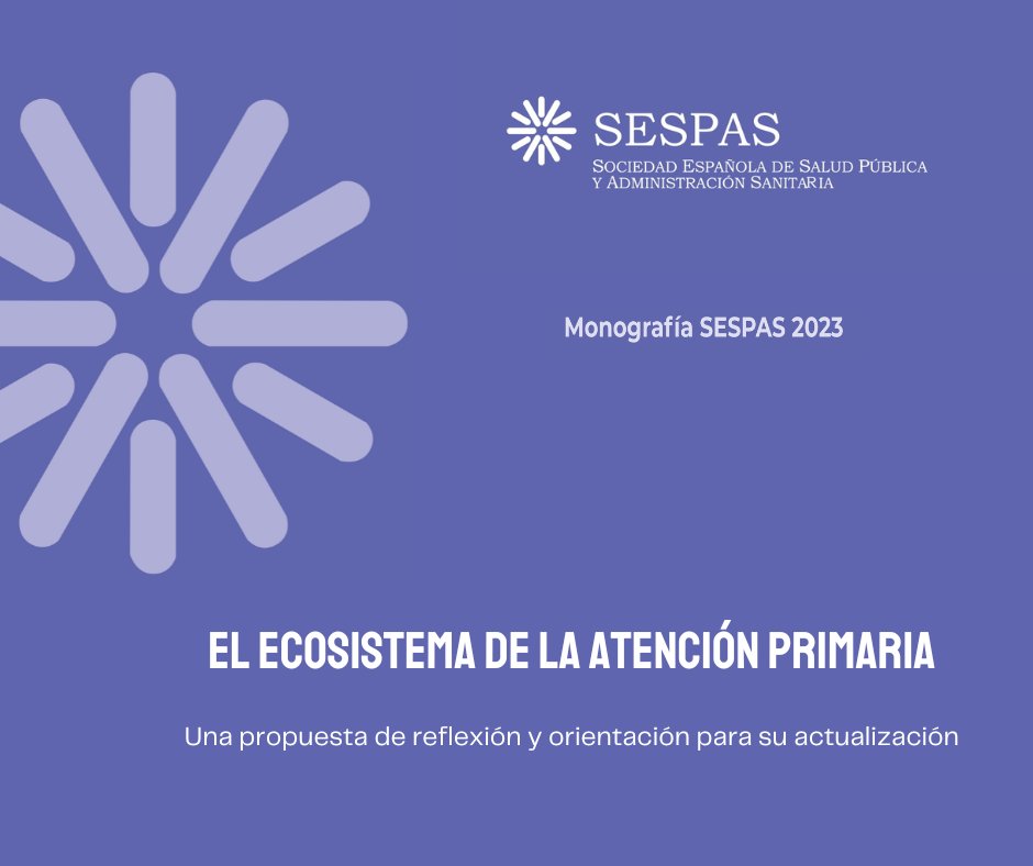 sespas's tweet photo. "Es necesario refundar la Atención Primaria para que pueda servir otros 40 años a los ciudadanos”. 👨‍⚕️👩‍⚕️
Esta es una de las conclusiones a las que ha llegado @sespas en su monografía sobre la situación de la Atención Primaria en España. 🧵👇 https://t.co/xbQxBqh9hX