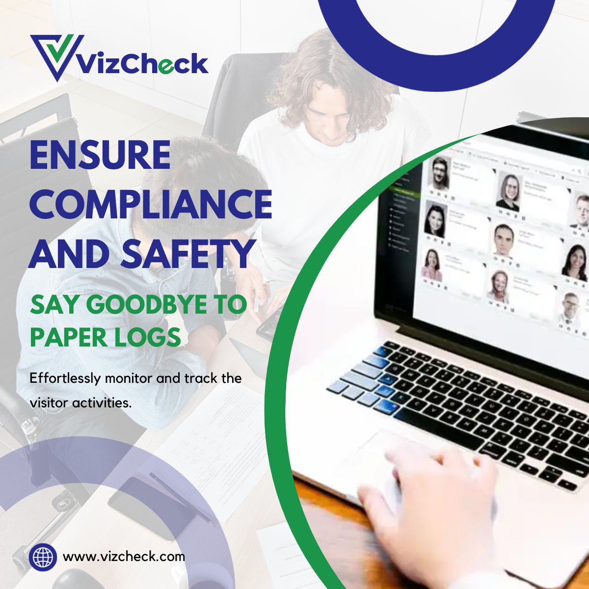 Viz_check's tweet photo. Ensure compliance and safety with our VizCheck visitor management system.
To effortlessly monitor and track visitor activities, Visit https://t.co/Q4vmEpFZZq
#vizcheck #visitormanagementsoftware #visitormanagementsystem #SaaS #visitortracking #Compliance #DataPrivacy https://t.co/0bR5rsGmzb