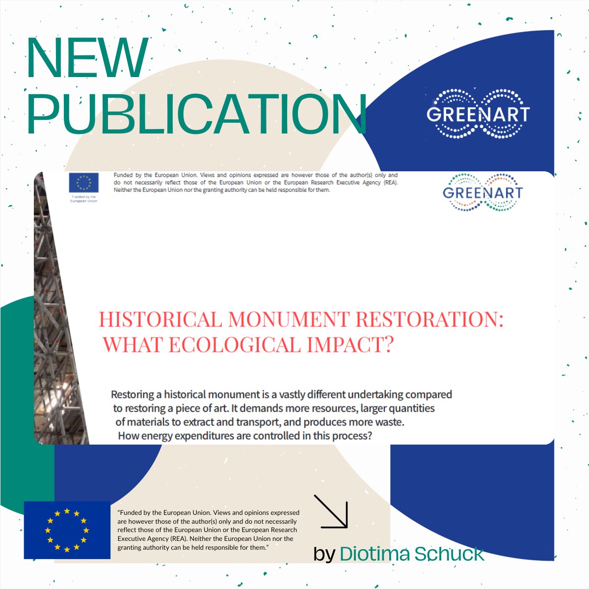ProjectGreenart's tweet photo. 📚Restoring historical monuments presents unique challenges compared to art restoration. It involves more resources, larger material quantities, and generates more waste. How can we manage energy expenditures in this intricate process? 🤔💡
https://t.co/Cn9rWiDqpL 
#Restoration https://t.co/qzqhdaFtWg