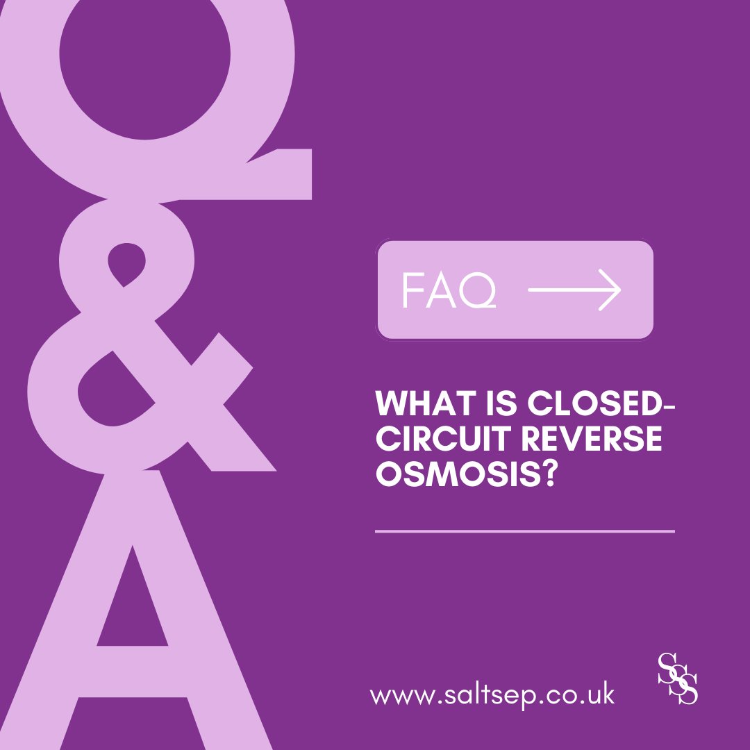 SaltSep's tweet photo. Your questions on closed circuit reverse osmosis answered here.

https://t.co/wEsa0DiTbi

#ccro #reverseosmosis https://t.co/D7uI3mvKK2