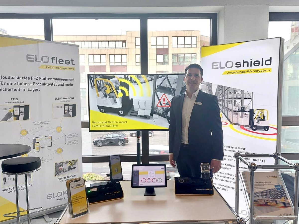 While you're attending VDI Flurförderzeugtagung to catch our CEO Alexander Glasmacher's presentation today at 11:45 am, don't forget to swing by the ELOKON booth!
📌 Where: Hilton Mainz, Booth #4
🗓️ Date: Today and Tomorrow
#Fleetmanagement #innovation #forklifts