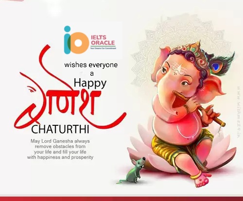 Ielts Oracle Wishes you a Happy Ganesh Chaturthi!
#Ieltsoracle #happyganeshchaturthi #happyganeshchaturthi🙏 #ganeshchaturthi #bestieltsinstiuteinmohali #onlinewritingevaluation #OnlineSpeakingevaluation #Onlinecoaching #Onlineclasses #offlineclasses #Ieltscoaching