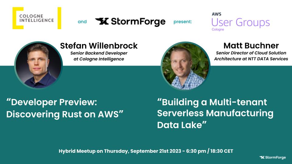 #SchälSick FTW! Meet us at the Cologne Intelligence office and join the #AWS User Group #Cologne on Thursday. Can't wait to see you all! RSVP: meetup.com/de-DE/aws-colo… #awsusergroup #AWSUGCGN