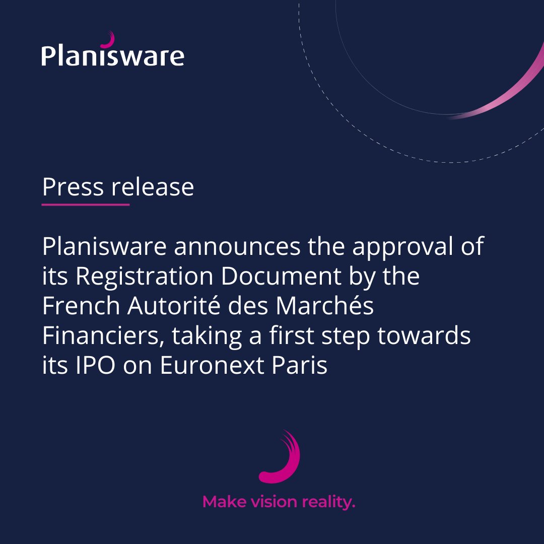 Planisware tweet picture