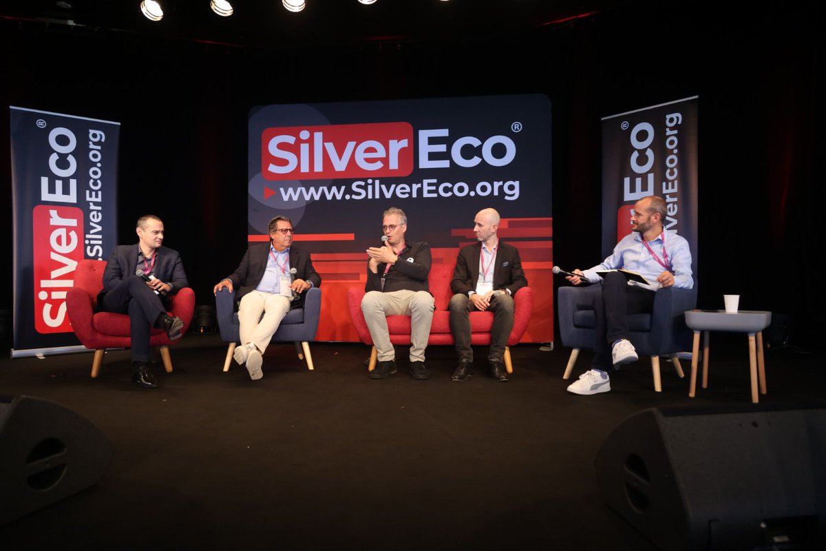 Silver Eco (@silvereco_fr) on Twitter photo L’innovation au service de la silver économie en <a href="/MaRegionSud/">Région Sud</a> avec Frédéric Prate, Jean-Jacques TEMPRADO, Romain Ganneau et Serge Monneret. Une table ronde animée par Camille Charvet au Festival #SilverEco L’innovation au service de la silver économie en <a href="/MaRegionSud/">Région Sud</a> avec Frédéric Prate, Jean-Jacques TEMPRADO, Romain Ganneau et Serge Monneret. Une table ronde animée par Camille Charvet au Festival #SilverEco