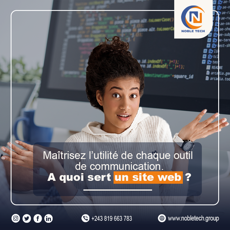 NOBLETECH9's tweet image. Grâce à un site web, vous pouvez améliorer votre visibilité en ligne, avoir une présence accessible 7j/7j, contrôler votre image de marque, être compétitif par rapport à vos concurrents et faciliter la prise de contact avec vos clients.

📞 +243 819 663 783

 #siteweb #nobletech