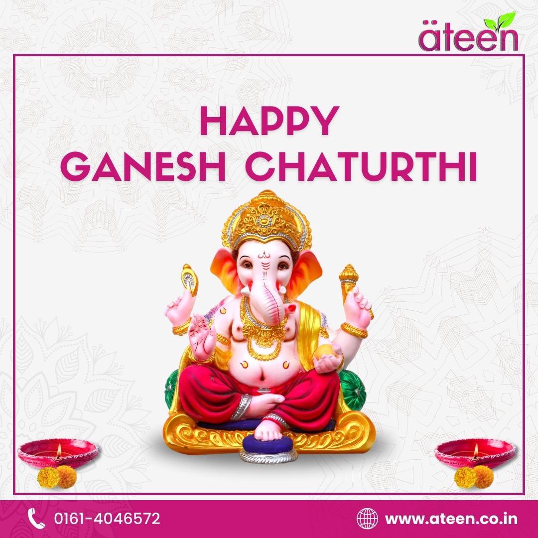 Sending you and your dear ones heartfelt wishes for a joyous and blessed Ganesh Chaturthi! May Lord Ganesha clear away all hindrances from your journey and shower your life with abundant happiness, prosperity, and triumph.

#BlessedBeginnings#HarmonyAndHappiness#ProsperityJourney