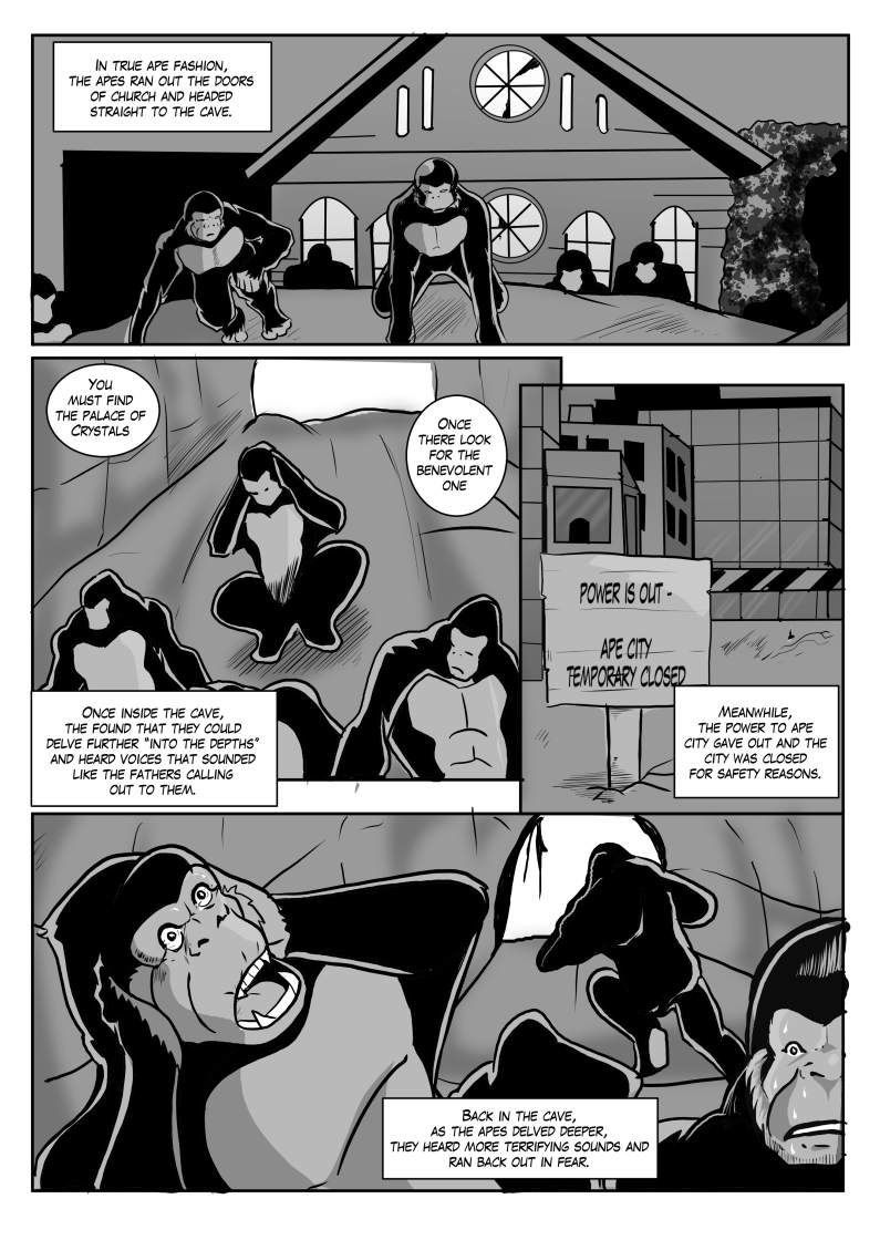 ImmutableApesX's tweet photo. (16/?) Scary noises in the cave.
#ImmutableApesX #comics #NFT #NFTs #ETH #IMX #ApesTogetherStrong #Oracle #Lore #optimus https://t.co/kEB0jZffb0