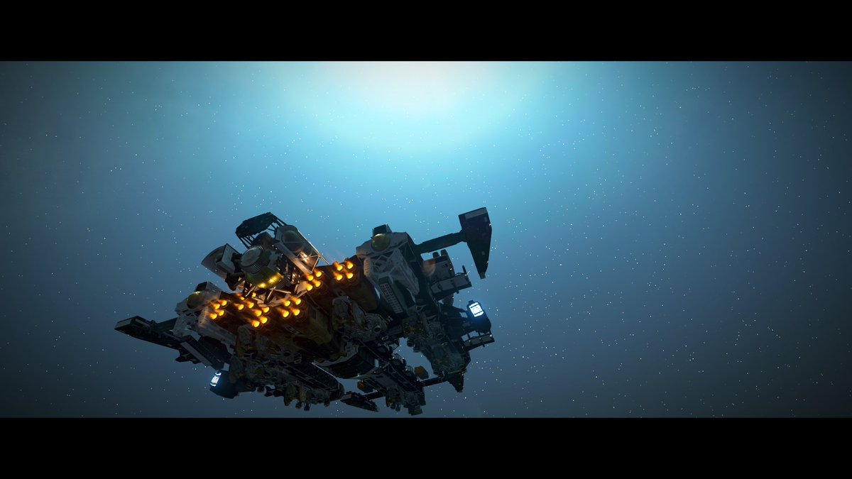 NotAngryDoinks's tweet photo. Really Happy with how this ship came out 🥰 #Starfield https://t.co/ACWsHw60NQ