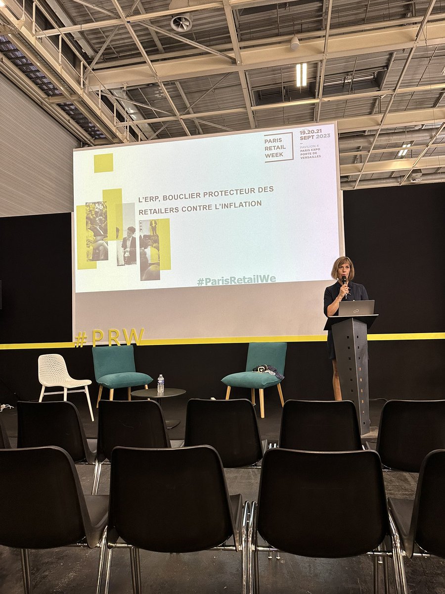 laetitiadea's tweet image. Deuxième conférence sur L’ERP et l’inflation avec @CalliopeBS 

#iim #Parisretailweek #PRW #Retail