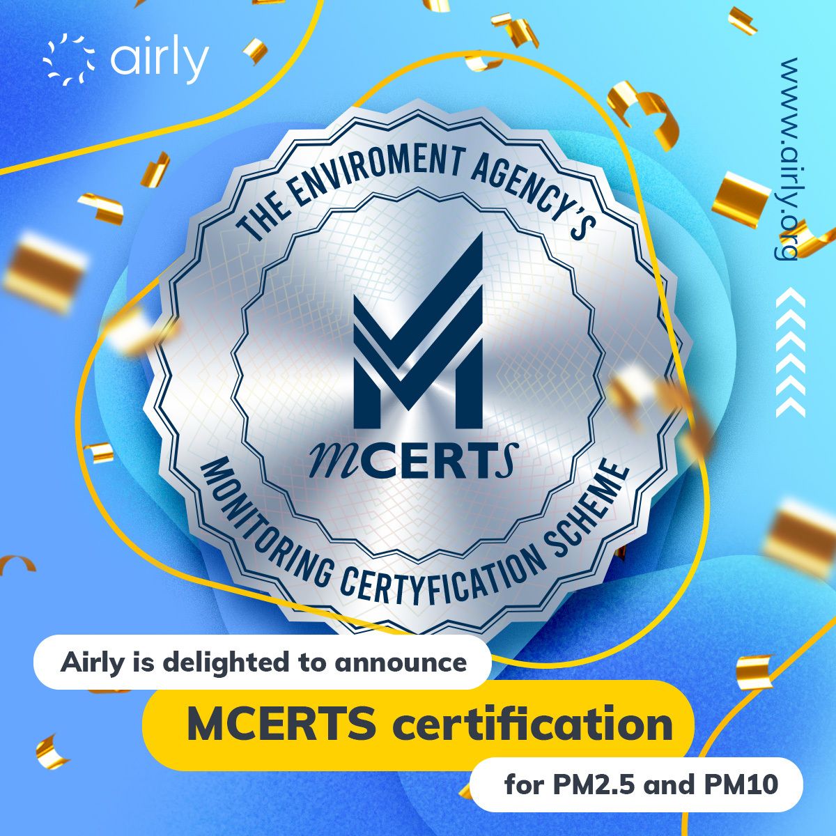 Recently, Airly #airquality monitors have been awarded the MCERTS. But what makes MCERTS certification so crucial in the field of air quality monitoring? ➡bit.ly/3sXnZqX #mcerts #airquality