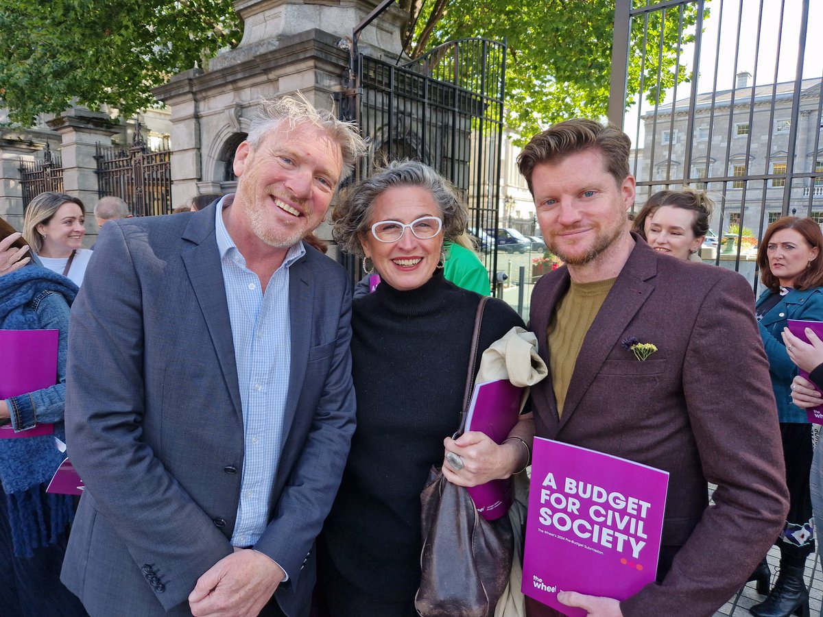 We, The Irish Association of Creative Arts Therapists (IACAT) are standing alongside <a href="/The_Wheel_IRL/">The Wheel</a> for this call for action! #creativeartstherapies #budget2024