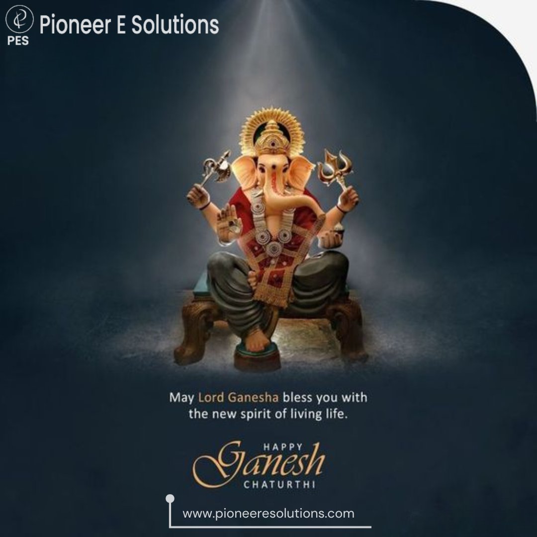 pespl3s's tweet photo. May Lord Ganesha bless you with happiness, success, and prosperity on this auspicious occasion of Ganesh Chaturthi. Ganpati Bappa Morya!🙏

#ganeshchaturthi2023 https://t.co/2H0ZWJUdqh