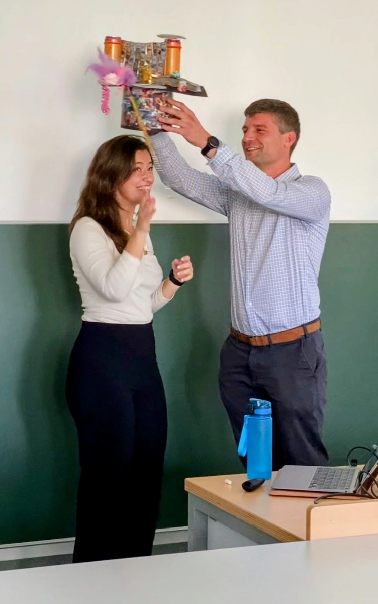 Lukas Zeininger (@lukaszeininger) on Twitter photo What a day... Congratulations to now Dr.!!! 🥳Agata <a href="/baryzewska/">Agata Baryzewska</a>! Agata successfully defended her thesis where she developed a whole new bacteria detection assay with down to single pathogen resolution.👌🤓Already PhD alumni no.3 from the Zeininger lab...🫡 #PhDdone
<a href="/MpiciPotsdam/">Max Planck Institute of Colloids and Interfaces</a> What a day... Congratulations to now Dr.!!! 🥳Agata <a href="/baryzewska/">Agata Baryzewska</a>! Agata successfully defended her thesis where she developed a whole new bacteria detection assay with down to single pathogen resolution.👌🤓Already PhD alumni no.3 from the Zeininger lab...🫡 #PhDdone
<a href="/MpiciPotsdam/">Max Planck Institute of Colloids and Interfaces</a>