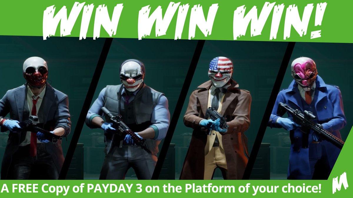 MonsterShopUK's tweet photo. 💥COMPETITION TIME 💰

Are you ready for the heist of the century?

Simply LOVE, RETWEET and COMMENT with the platform you'll be heisting on for the chance to win this awesome game! 

Good Luck Monsters! 

Winner TBA - 21/09 - 3pm 👀💰

#PAYDAY3 @PAYDAYGame
