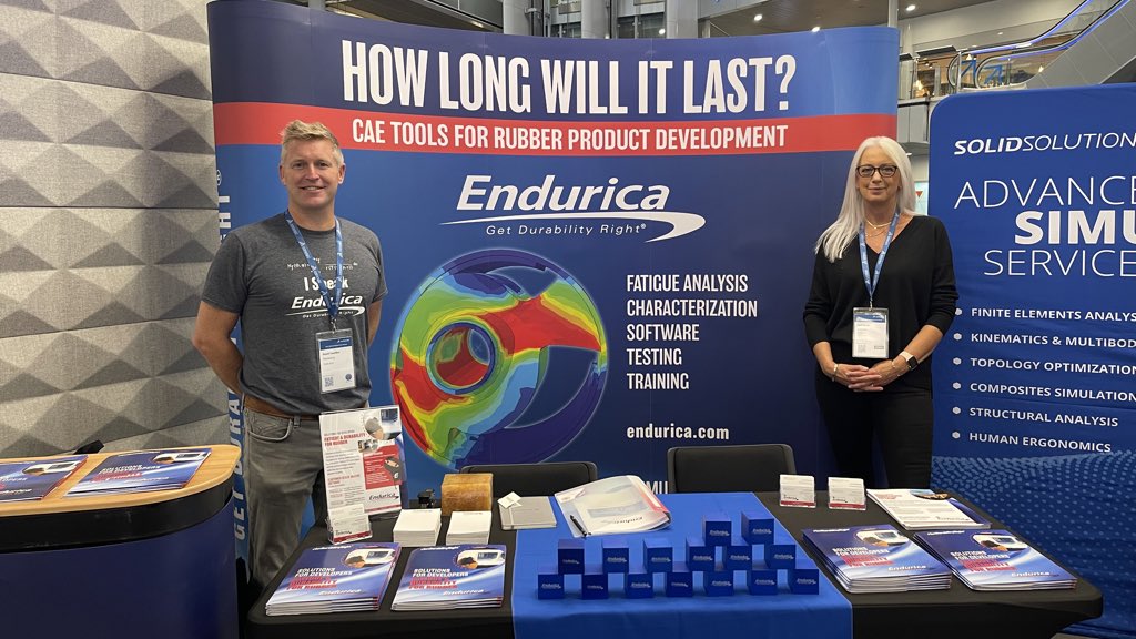 EnduricaLLC's tweet photo. The @Dassault3DS @3DS_SIMULIA RUM UK 2023 has begun here in Birmingham 🇬🇧 at the fantastic venue, Millennium Point.

Come speak to us on the #Endurica booth to find out how to #GetDurabilityRight!

➡️ https://t.co/7aEBl6Kaii 

#Simulation #SIMULIARUM UK https://t.co/cRzUK4ybXL