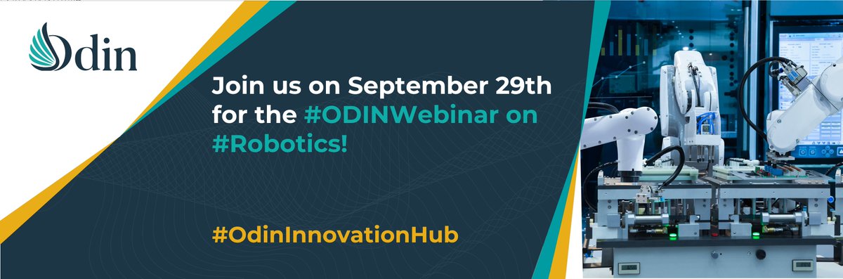 ODIN_H2020's tweet image. 🔬Calling all healthcare innovators! Join the #ODINWebinar on September 29th to see how #Robotics is setting new healthcare standards. Engage in discussions, share ideas, and stay ahead in the robotics revolution.
#HealthRobotics #ODIN #AI #IoT
odin-smarthospitals.eu/odin-open-inno…