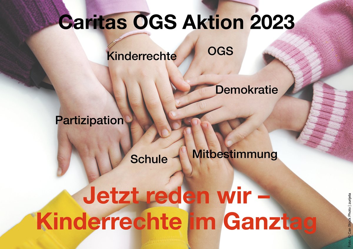 Jetzt reden wir – Kinderrechte im Ganztag!
Die #Caritas #NRW startet eine Aktion in den #OGS
OGS ist mehr als Betreuung - es geht um Erziehung und Bildung von Kindern. Sie müssen dabei Gehör finden und mitentscheiden dürfen.  caritas-nrw.de/ogs