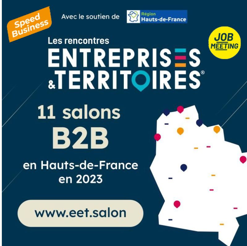 🚀🌍Les nouveautés qui vous attendent pour le deuxième semestre des Rencontres Entreprises et Territoires🌟
👉𝗦𝗽𝗲𝗲𝗱 𝗕𝘂𝘀𝗶𝗻𝗲𝘀𝘀,
👉 𝗝𝗼𝗯 𝗠𝗲𝗲𝘁𝗶𝗻𝗴
N'hésitez pas à vous inscrire sur le site eet.salon
#Calais #SalonProfessionnel #RéseauProfessionnel