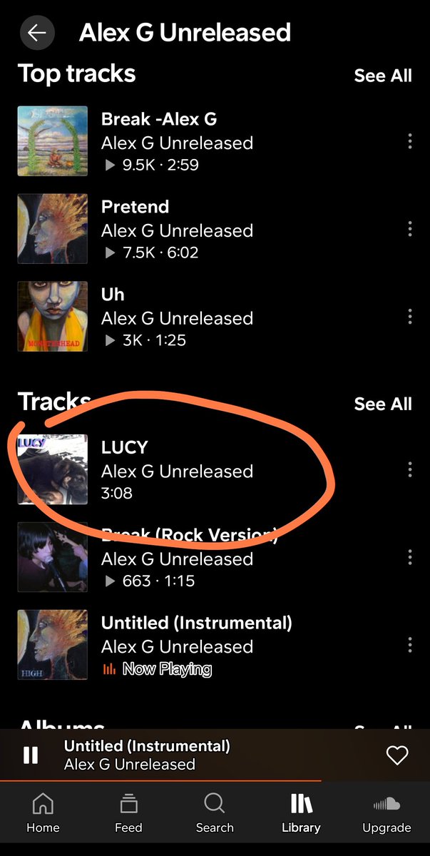 cacodemon_guy's tweet image. I just released LUCY by alex g u guys should listen it at 
soundcloud.com/alexgunrelease…