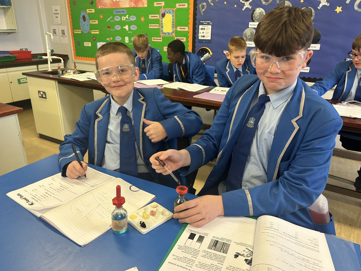 SJBC Science dept tweet media