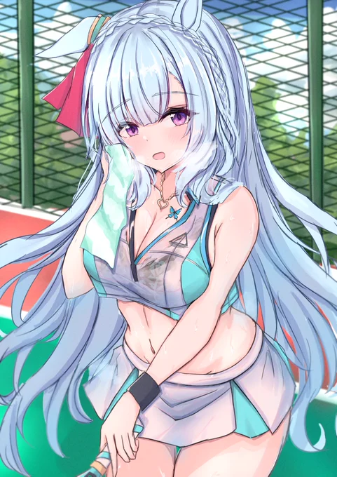 熱々トレーニンアルダンさん!ご依頼ありがとうございましたー!#ウマ娘 #メジロアルダン 
