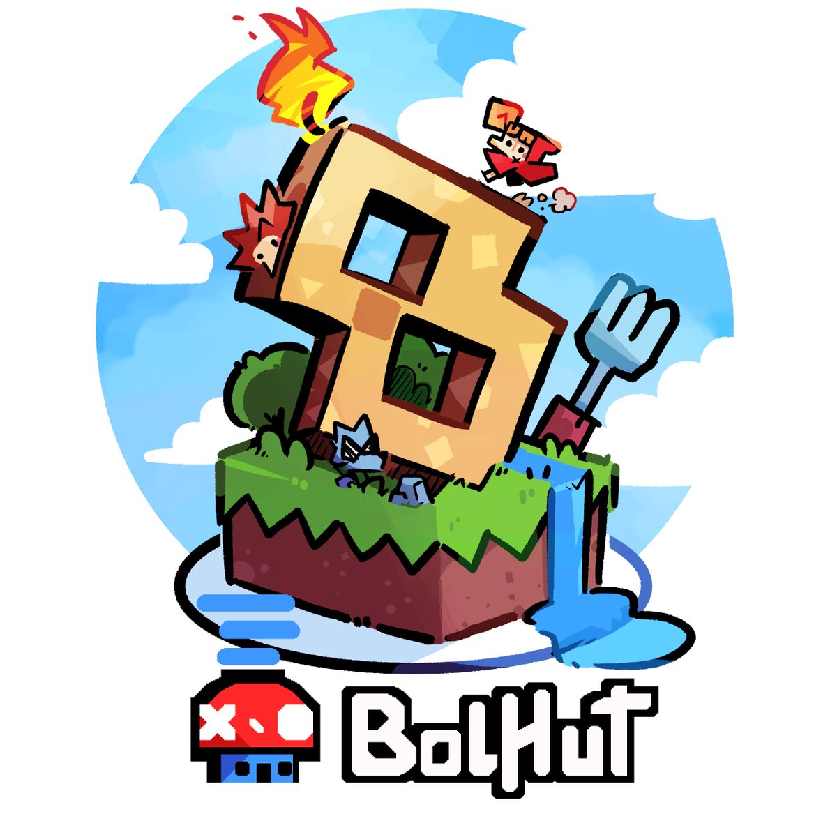 Happy 8 years! 🎉
Did you know we made as many April Fools games as real games? Here's hoping to change this before next years cake!

📰 bolhut.games/#blog