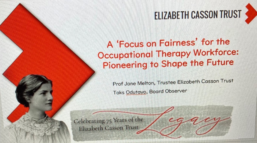 Jane Melton MBE FRCOT (@profjanemelton) on Twitter photo Excited to be presenting with <a href="/TokunboTweetz/">Toks O (she/ her/ hers)</a> today <a href="/principal_leads/">Principal & Strategic Lead Occupational Therapists</a> Occupational Therapy national meeting sharing the <a href="/ElizabethCasso1/">ElizabethCassonTrust</a> Focus on Fairness Observatory initiatives. Looking forward to this event examining equity, equality, diversity and inclusion. Excited to be presenting with <a href="/TokunboTweetz/">Toks O (she/ her/ hers)</a> today <a href="/principal_leads/">Principal & Strategic Lead Occupational Therapists</a> Occupational Therapy national meeting sharing the <a href="/ElizabethCasso1/">ElizabethCassonTrust</a> Focus on Fairness Observatory initiatives. Looking forward to this event examining equity, equality, diversity and inclusion.