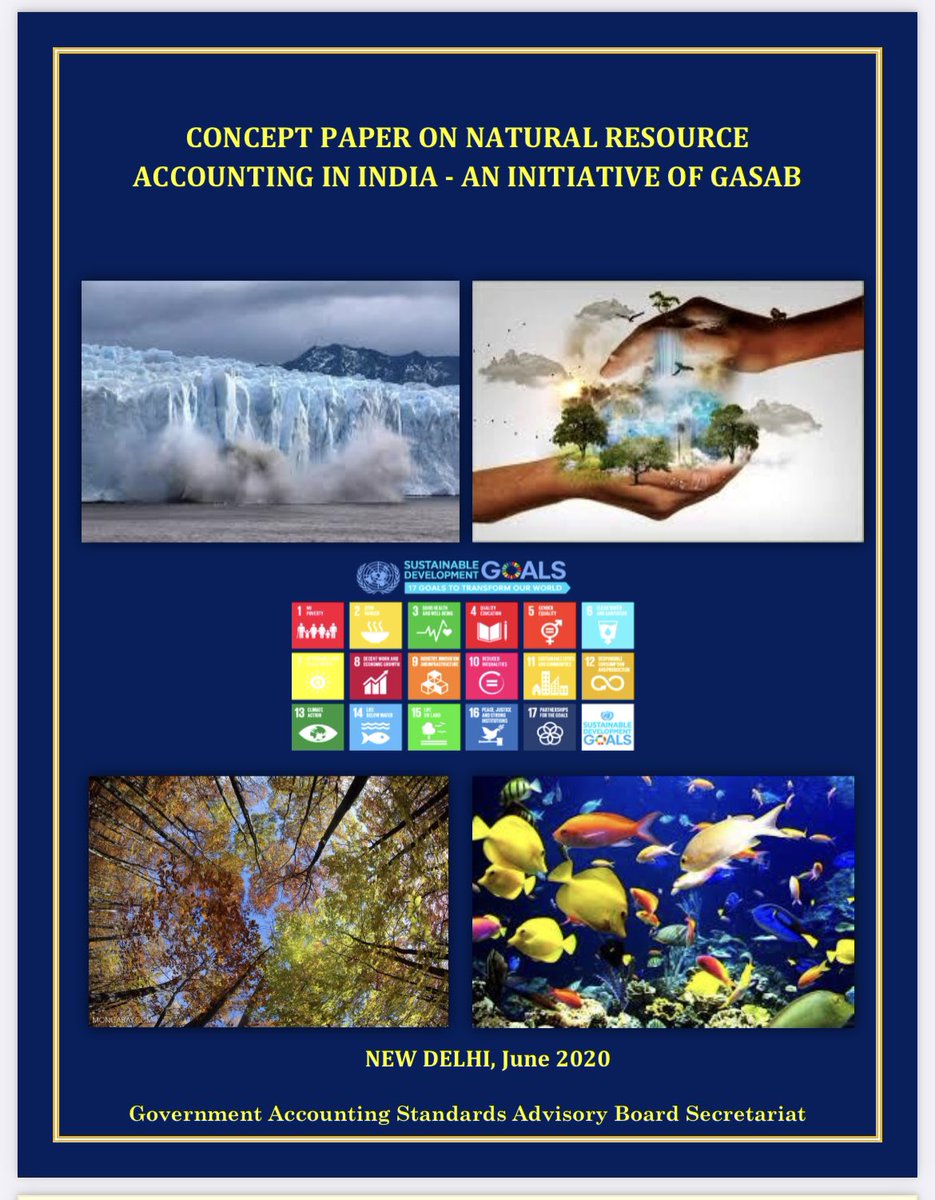 archanavarmaIAS's tweet photo. Water 💦 Scarcity 💧Is Real !
Insightful suggestion on National Resource Accounting #NRA for Sustainable Development by Government Accounting Standards Advisory Board #GASAB under @IndianCAG Comptroller & Accountant General of India.
Available at https://t.co/iQgdI53jrH https://t.co/9U4m3m1sjm