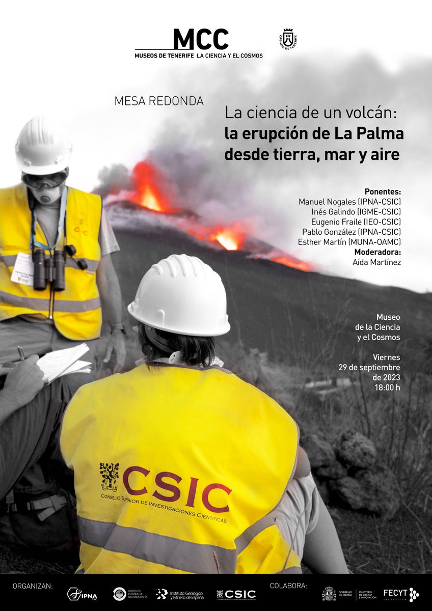 ipnacsic's tweet photo. 2⃣ La mesa redonda que celebraremos el próximo 29 de septiembre coincidiendo con la Noche de los Investigadores 2023

https://t.co/kARXA8gWhM

#europeanresearchersnight #IPNA #MCC https://t.co/Dq20f71sI2