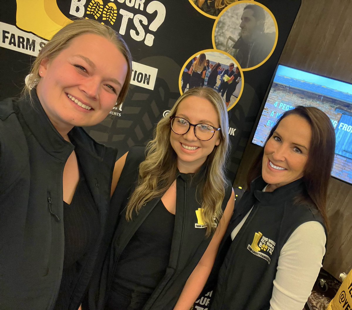 The team are back together today supporting our sponsor <a href="/nfum/">NFU Mutual</a> and letting their new starters know all about the important work their funding allows us to deliver across the UK - like our education programme, campaigns like #FarmSafetyWeek and #MindYourHead as well as our research