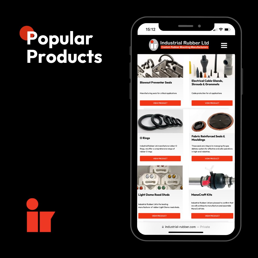 RubberMoulding's tweet image. From #ferrules for walking frames to compression plugs and O-rings, all of our #rubberproducts are #manufactured to the quality you would expect.

Browse our most common products on our website ➡️ bit.ly/3OWRzEd