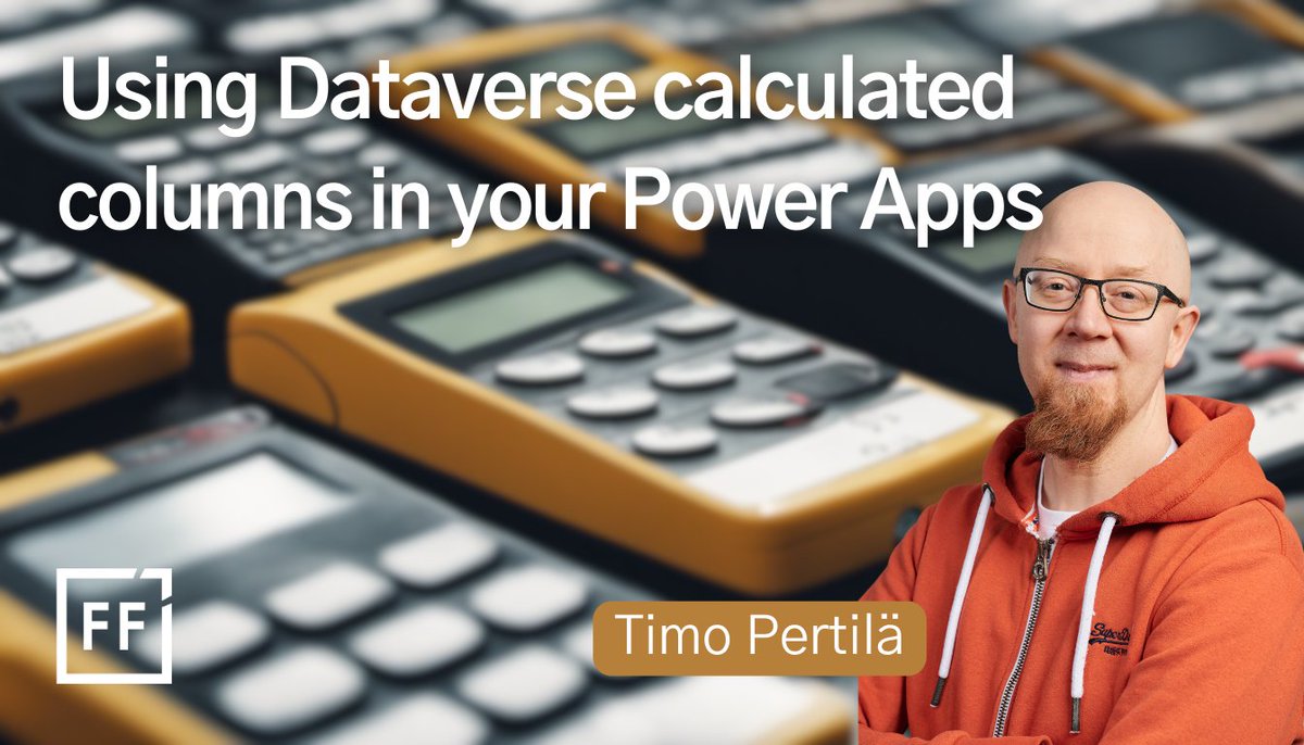 Forward Forever (@forward4ever) on Twitter photo What should #PowerApps Makers know about Dataverse calculated and rollup columns? <a href="/timopertila/">Timo PertilÀ #ForwardForever</a> walks through an example canvas app in his latest FF blog post: ff.tips/calculated What should #PowerApps Makers know about Dataverse calculated and rollup columns? <a href="/timopertila/">Timo PertilÀ #ForwardForever</a> walks through an example canvas app in his latest FF blog post: ff.tips/calculated