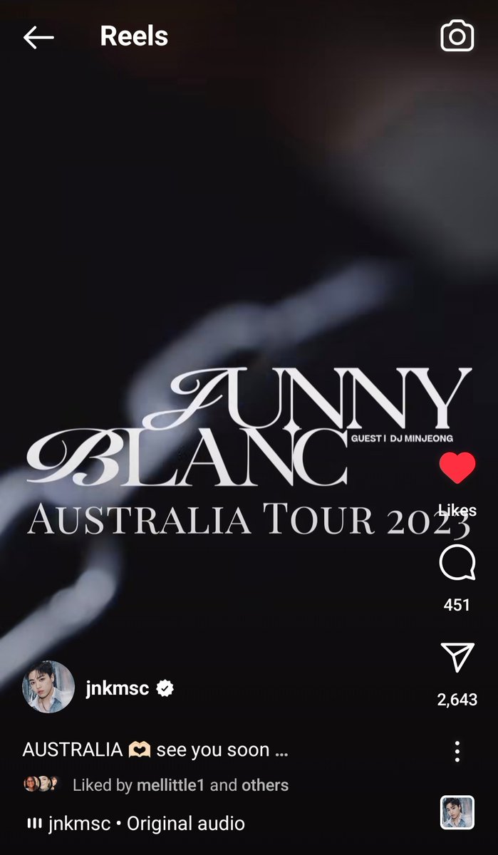 RobynRothwell's tweet photo. Wishes that come true...
Me replying to @_jnkmsc_ story, hoping for an Australian Tour. Three months later Junny announces he's touring Australia. Just over 5 weeks later, I'm meeting one of my favourite artists and seeing him perform live. My heart is full. #JUNNY #BLANCTOUR https://t.co/4MU7evqGzY