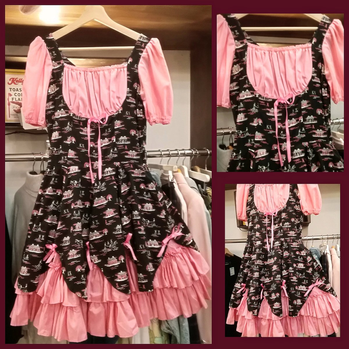used94093671's tweet photo. 80s vintage dress
us import
19:00 close
#クロネコマリン
#usedwear
#kuronekomarin
#高円寺駅北口
#高円寺古着
#古着
#80sdress
#かわいい
#古典婚禮
#ヴィンテージドレス
#可愛的連身裙
#美式複古
#カルフォルニアドレス
#アイドルワンピース
#古着女子 https://t.co/95drUS6Eqr